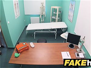 faux clinic small platinum-blonde Czech patient health test