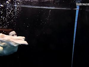 two nymphs swim and get naked magnificent